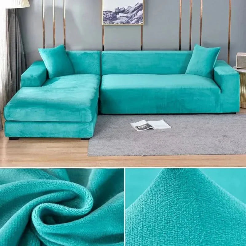 Sculpted Sofa Cover – Effortless Room Refresh