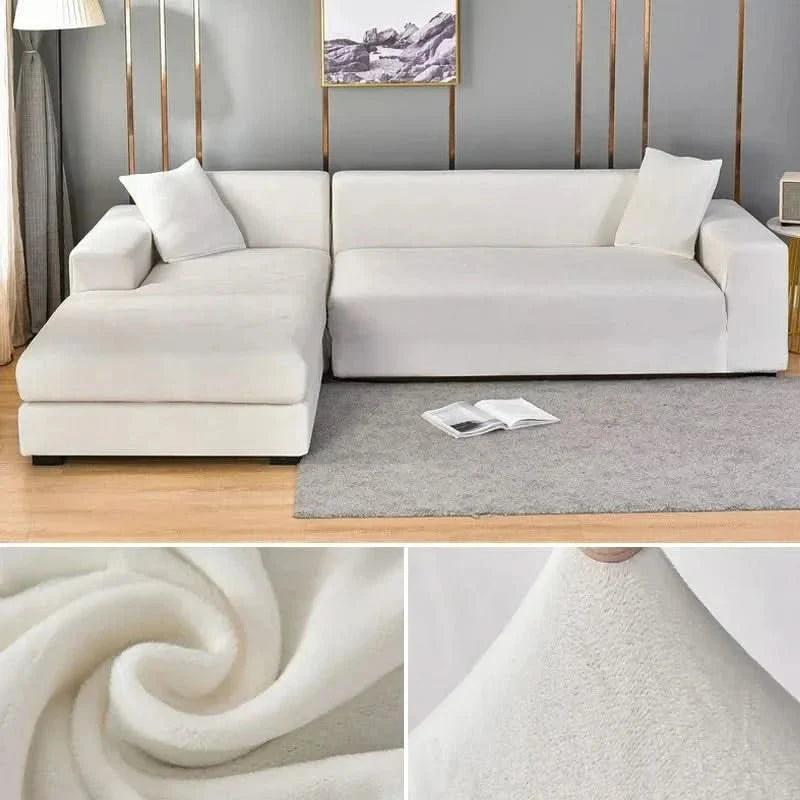 Sculpted Sofa Cover – Effortless Room Refresh