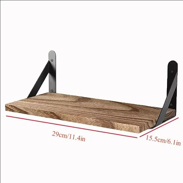 Mensole galleggianti in legno per bagno, mensole sospese, organizer per cucina, mobili per soggiorno, espositore portaoggetti