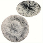 Cuccia rotonda per cani invernale calda, cesta in peluche per cani, cuccia lavabile per animali domestici per cani di taglia piccola, media e grande, divano per gatti