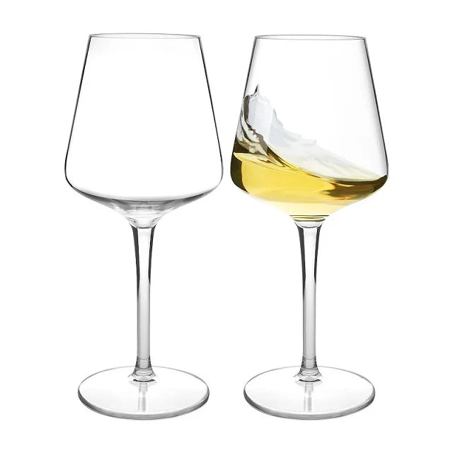 Floating Unbreakable Plastic Wine Glass Set - 4PCS