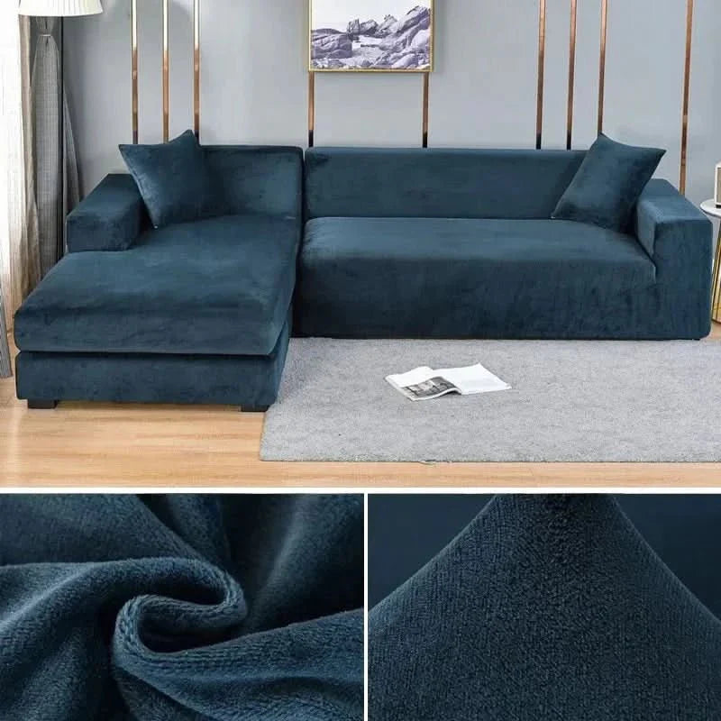 Sculpted Sofa Cover – Effortless Room Refresh