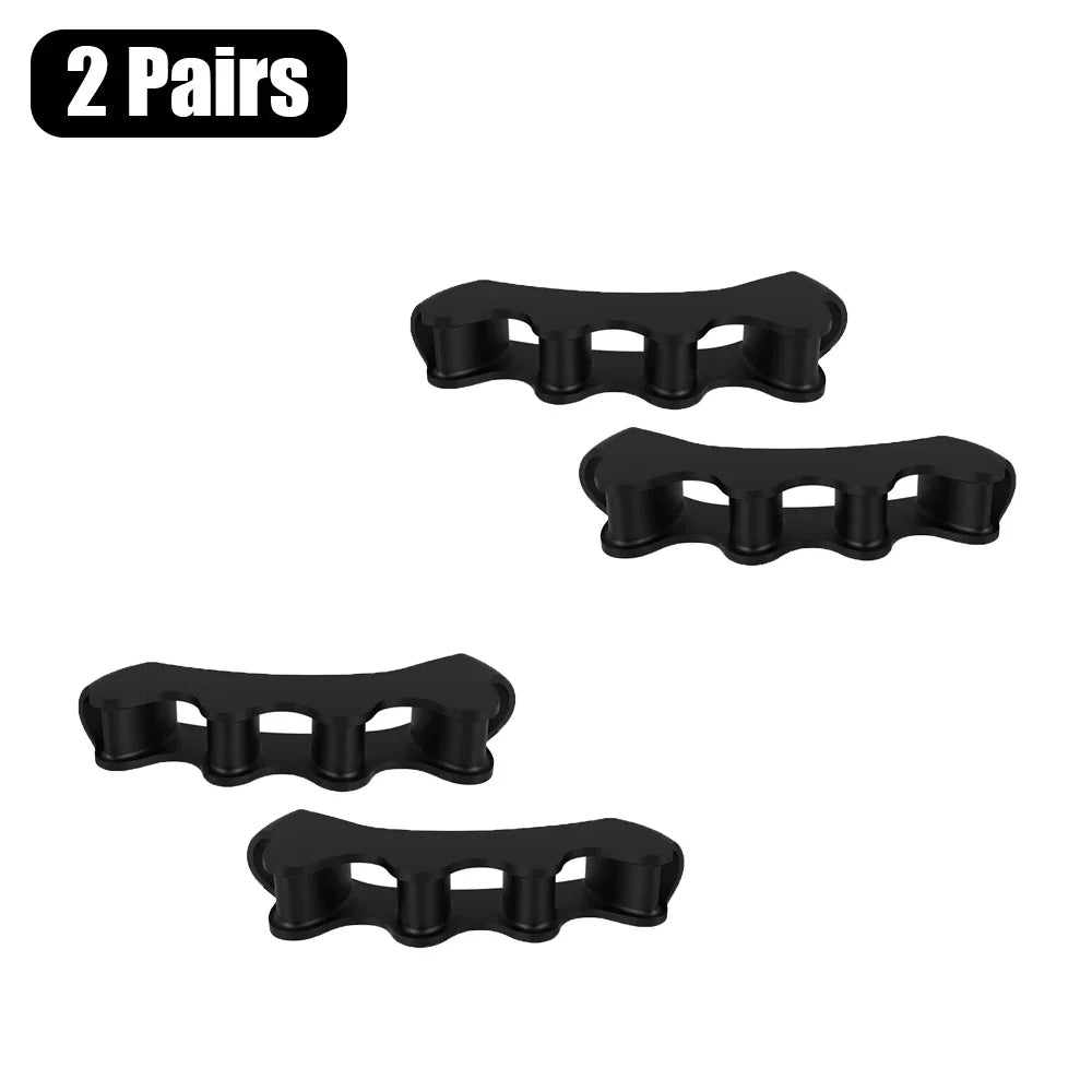 Toe Separators Doctor Recommended Correct Foot and Bunion Pain,Plantar Fasciitis Toe Straightener to Improve Functional Mobility