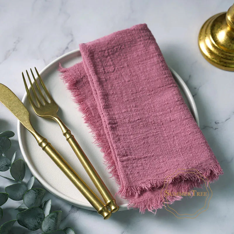 Cotton Cloth Napkins (12-Pack)
