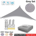 Triangle Sun Shade Sail Waterproof Outdoor Garden