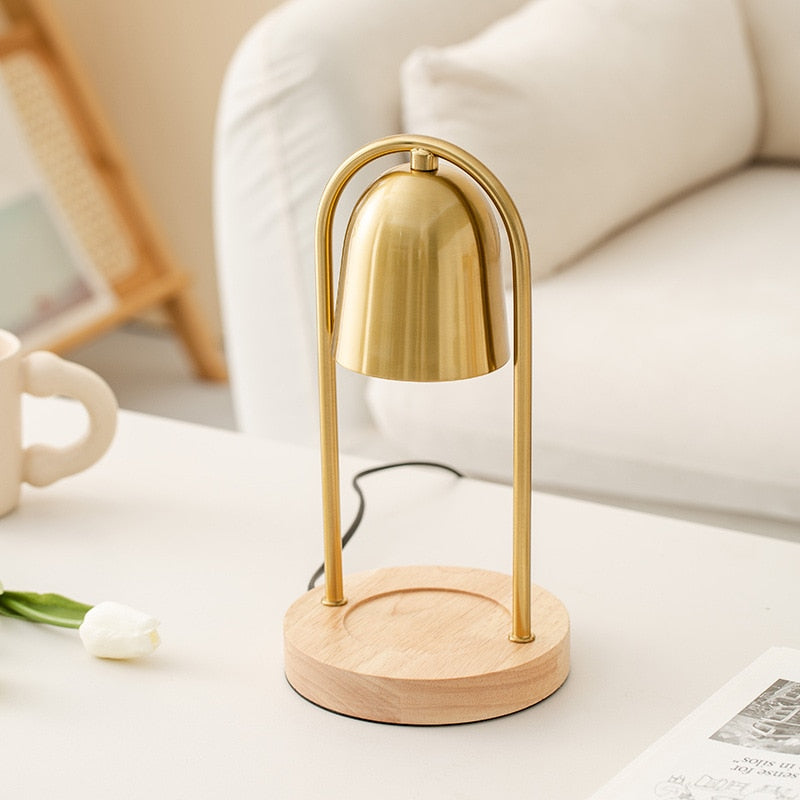 Lampada Scaldacandele Scultorea per un Bagliore d’Ambiente