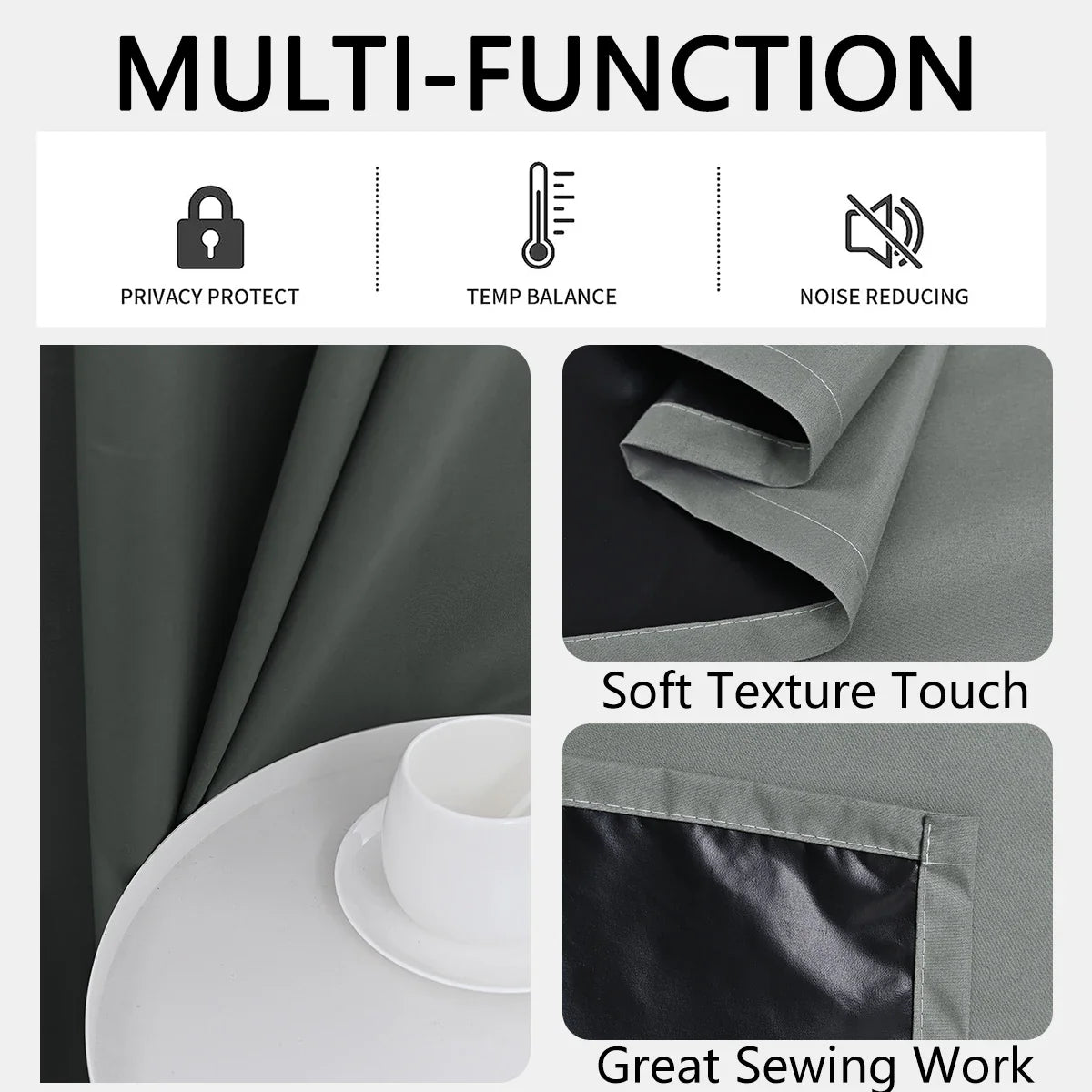 Modern Blackout Curtains for Total Darkness