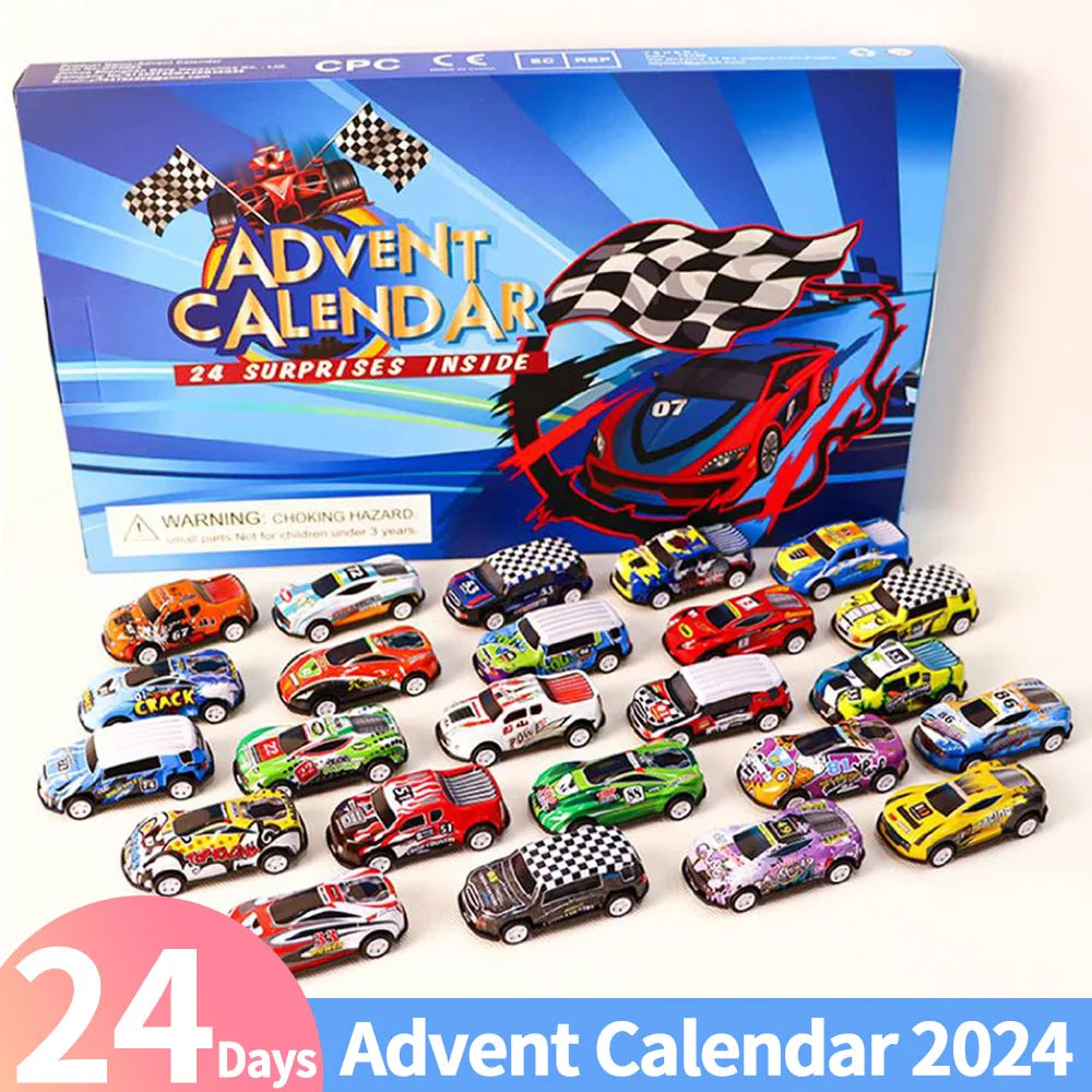 Christmas Car Toy Advent Calendar For Festive Fun