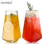 Geometrical Crystal Highball Glasses
