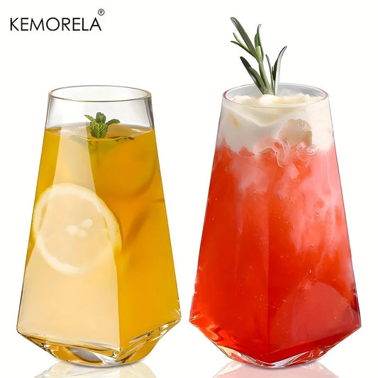 Geometrische Kristall Highball Gläser  