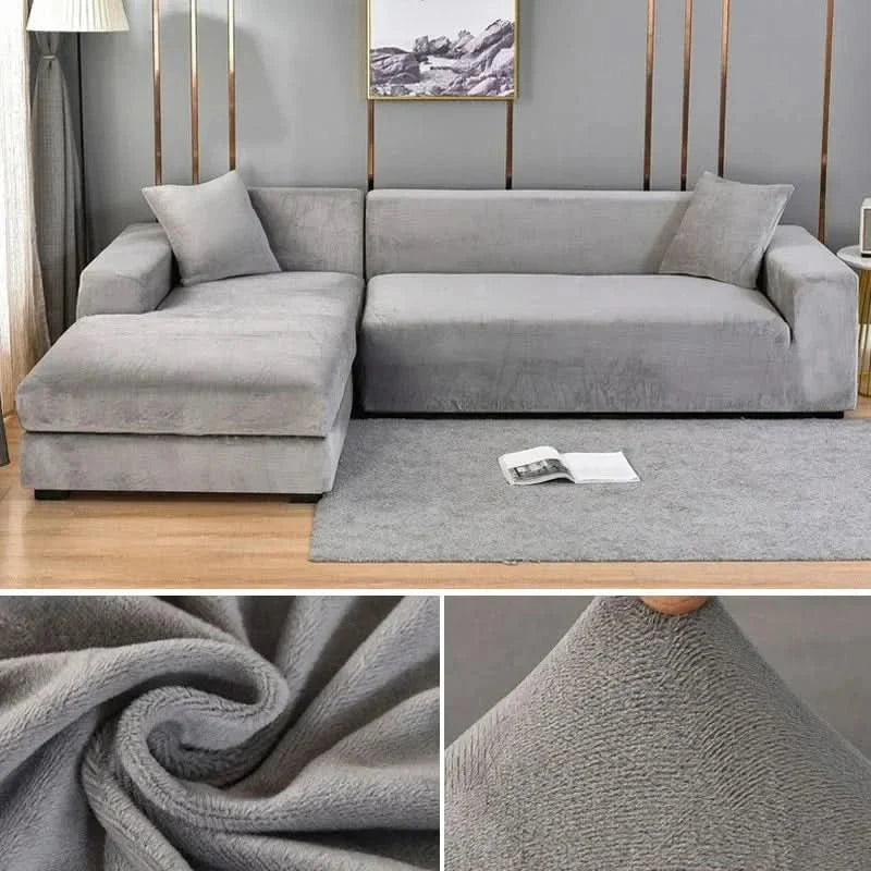 Sculpted Sofa Cover – Effortless Room Refresh