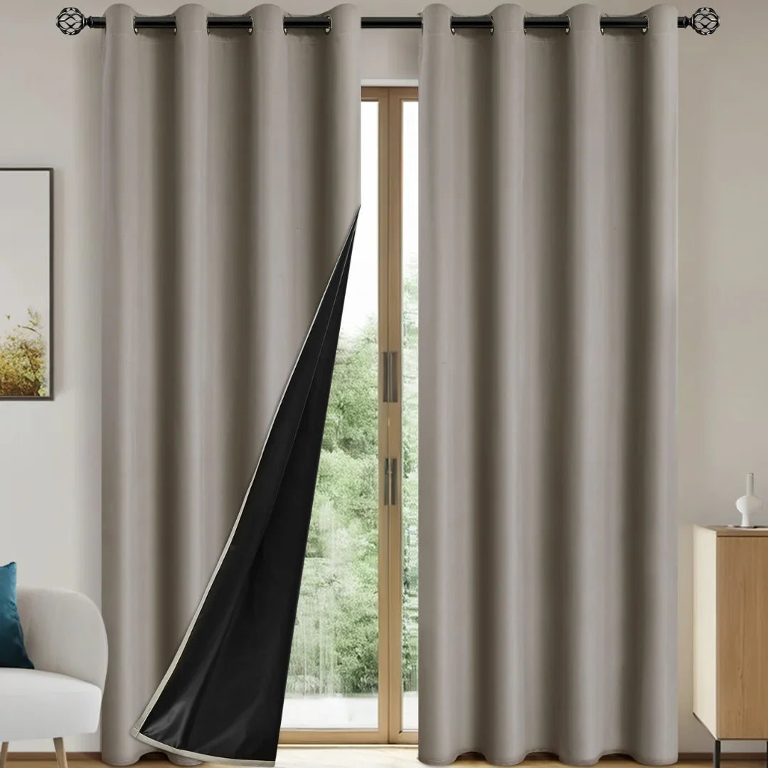 Modern Blackout Curtains for Total Darkness