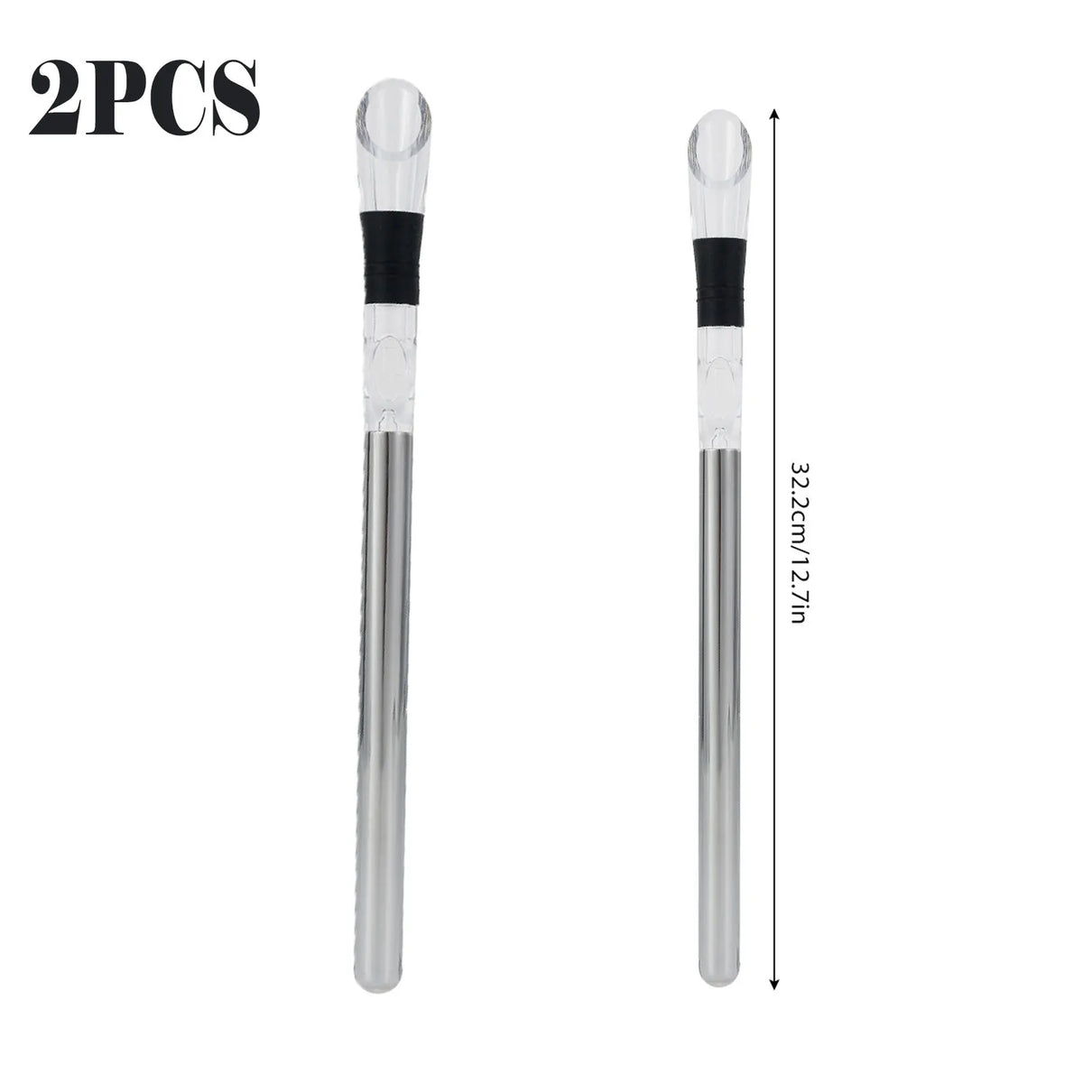 Wine Bottle Cooling Cooler Ice Chill Rod Stick Stainless Steel Aerator Pourer Stopper Beer Beverage Frozen Stick for Bar Tool