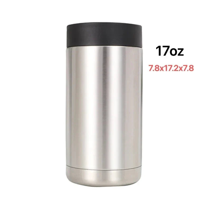 Stainless Steel Insulated Cans Coolers Beer Bottles Refrigerated Cans Suitable for Beer Soda Cans Cooling Tools and Accessories