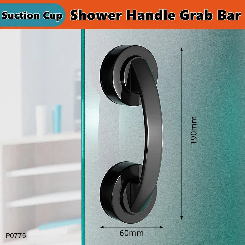 Shower Handle Grab Bars For Bathtubs Showers Suction Grab Bar Bathroom Bathtub Bath Handles Handicap Elderly Seniors Safety Grip