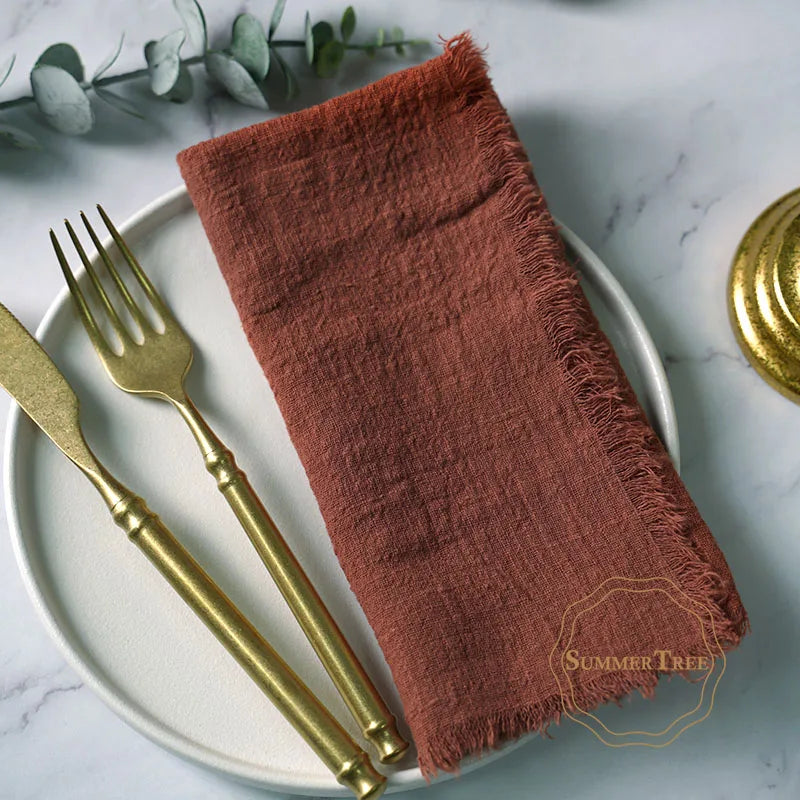 Cotton Cloth Napkins (12-Pack)