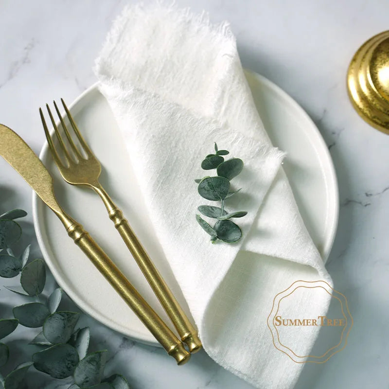 Cotton Cloth Napkins (12-Pack)