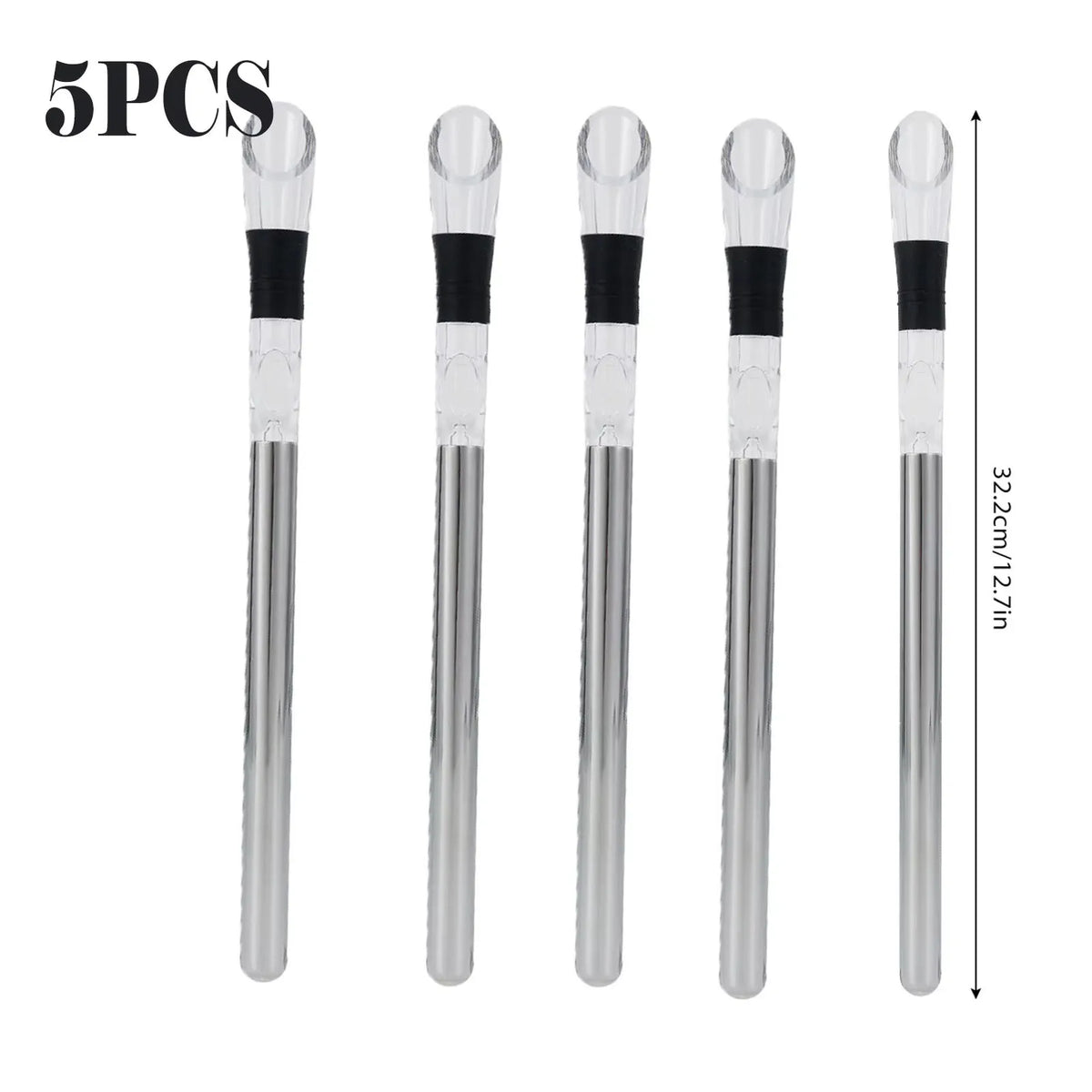 Wine Bottle Cooling Cooler Ice Chill Rod Stick Stainless Steel Aerator Pourer Stopper Beer Beverage Frozen Stick for Bar Tool