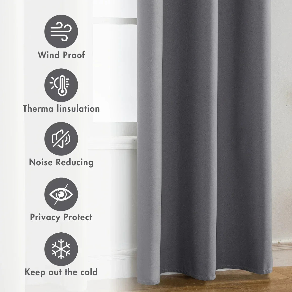 Modern Blackout Curtains for Total Darkness