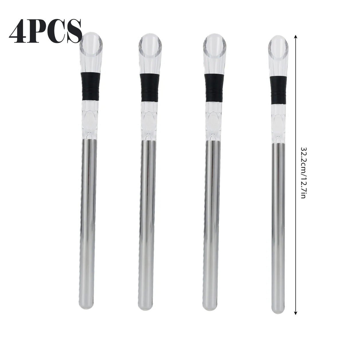 Wine Bottle Cooling Cooler Ice Chill Rod Stick Stainless Steel Aerator Pourer Stopper Beer Beverage Frozen Stick for Bar Tool