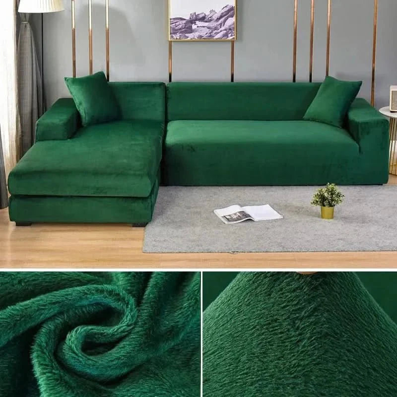 Sculpted Sofa Cover – Effortless Room Refresh