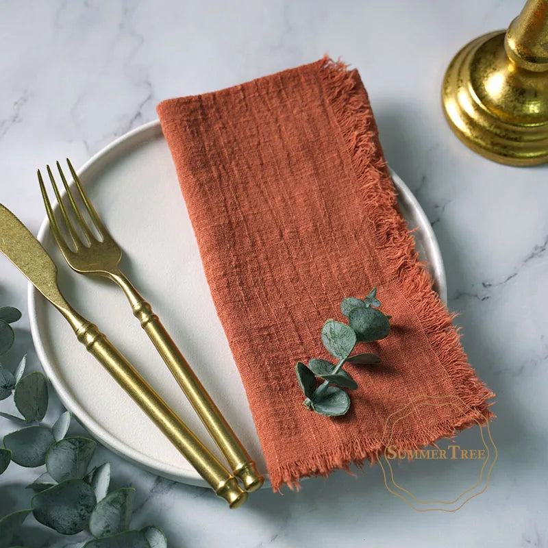 Cotton Cloth Napkins (12-Pack)