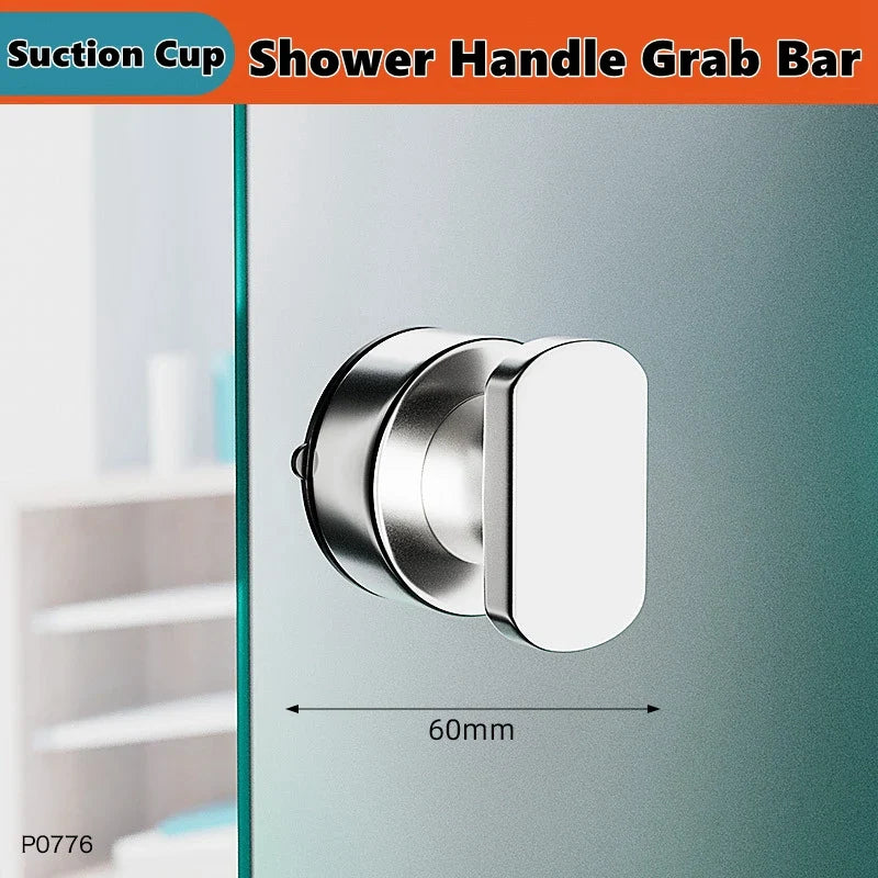 Shower Handle Grab Bars For Bathtubs Showers Suction Grab Bar Bathroom Bathtub Bath Handles Handicap Elderly Seniors Safety Grip