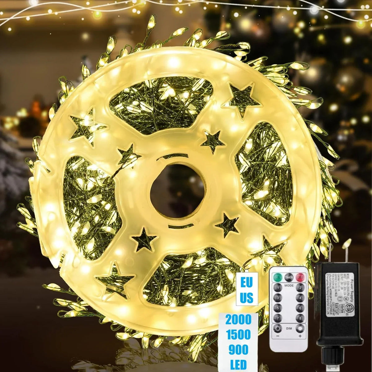 Luci a stringa LED Ignisia per spazi scintillanti
