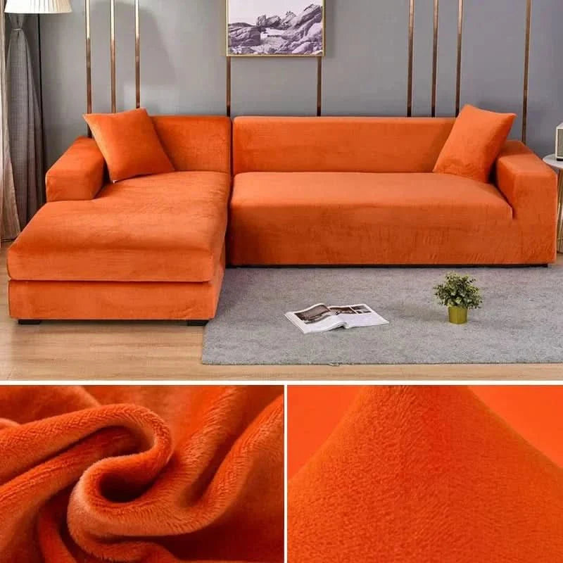 Sculpted Sofa Cover – Effortless Room Refresh
