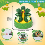 Dinosaur Kids Water Sprinkler Toy | Outdoor Summer Splash Play Sprinkler