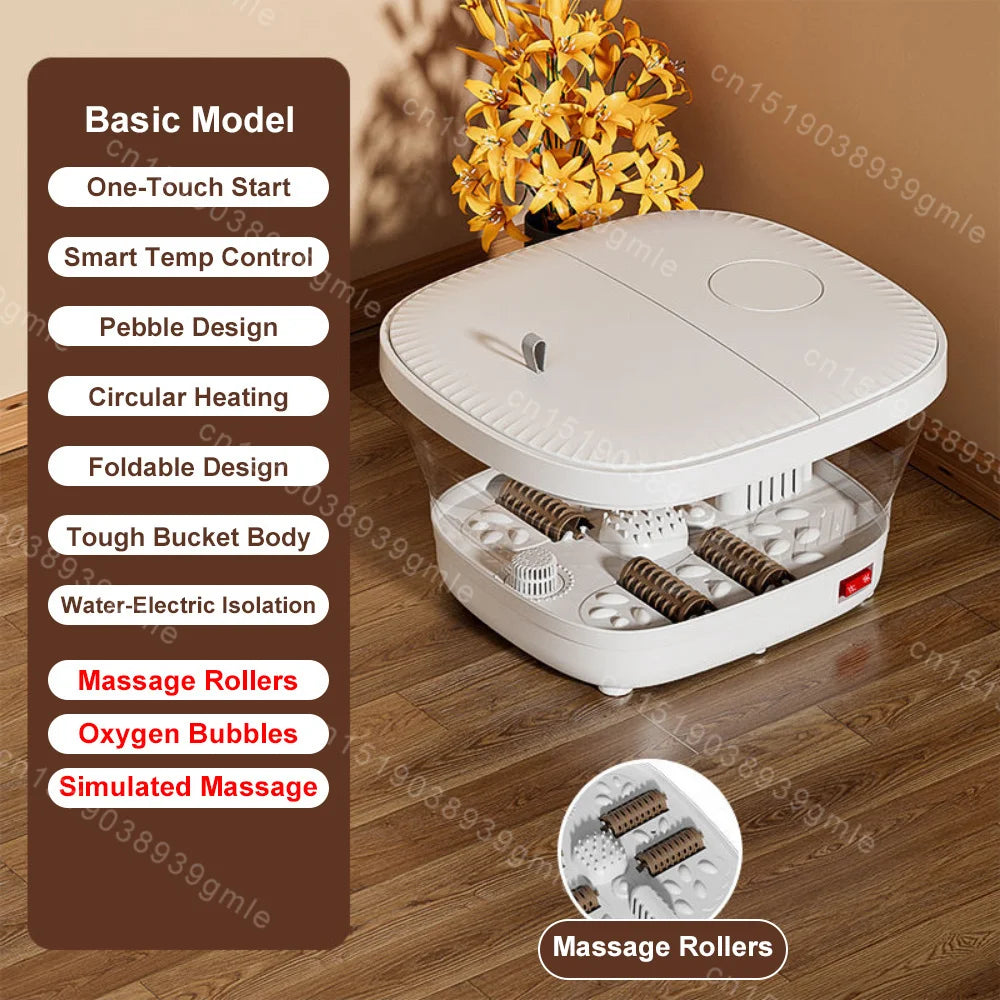 Folding Heated Foot Bath