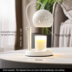 Nebeská lampa na ohřívání svíček s hvězdným svitem