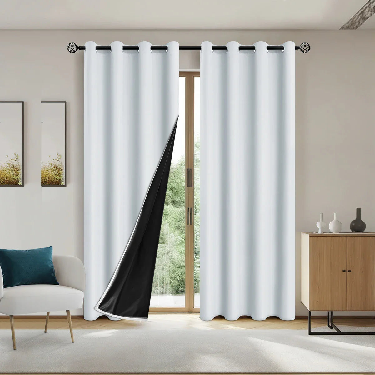 Modern Blackout Curtains for Total Darkness