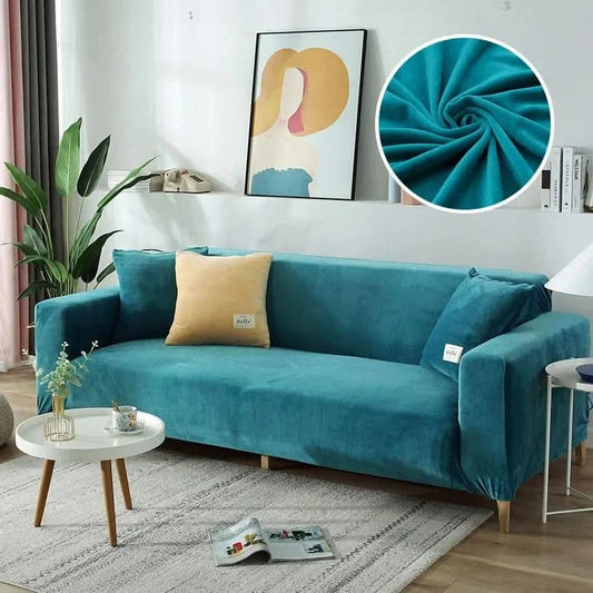 Sculpted Sofa Cover – Effortless Room Refresh