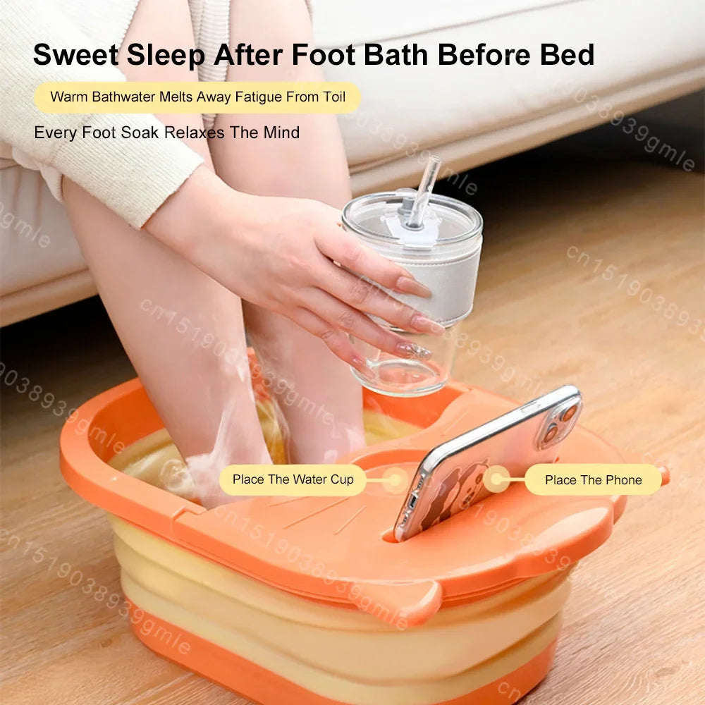 Folding Heated Foot Bath