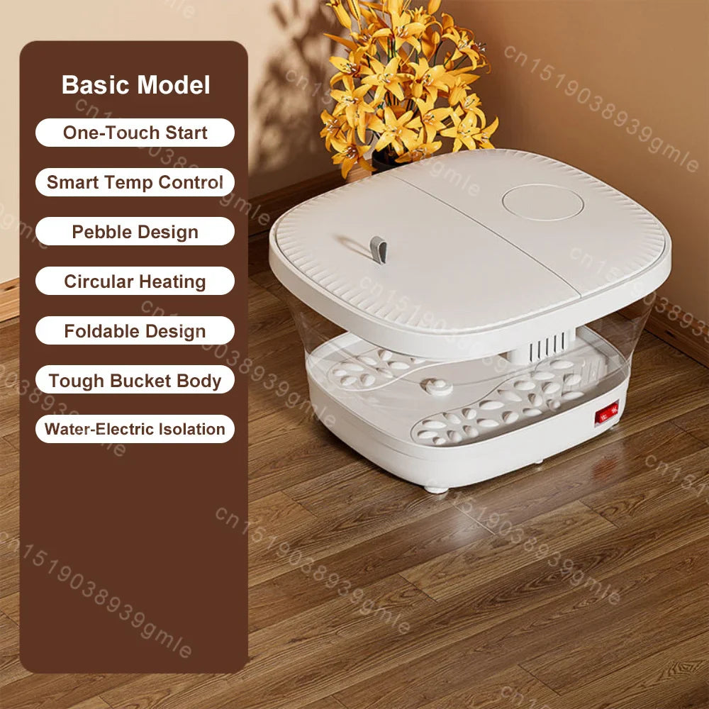 Folding Heated Foot Bath