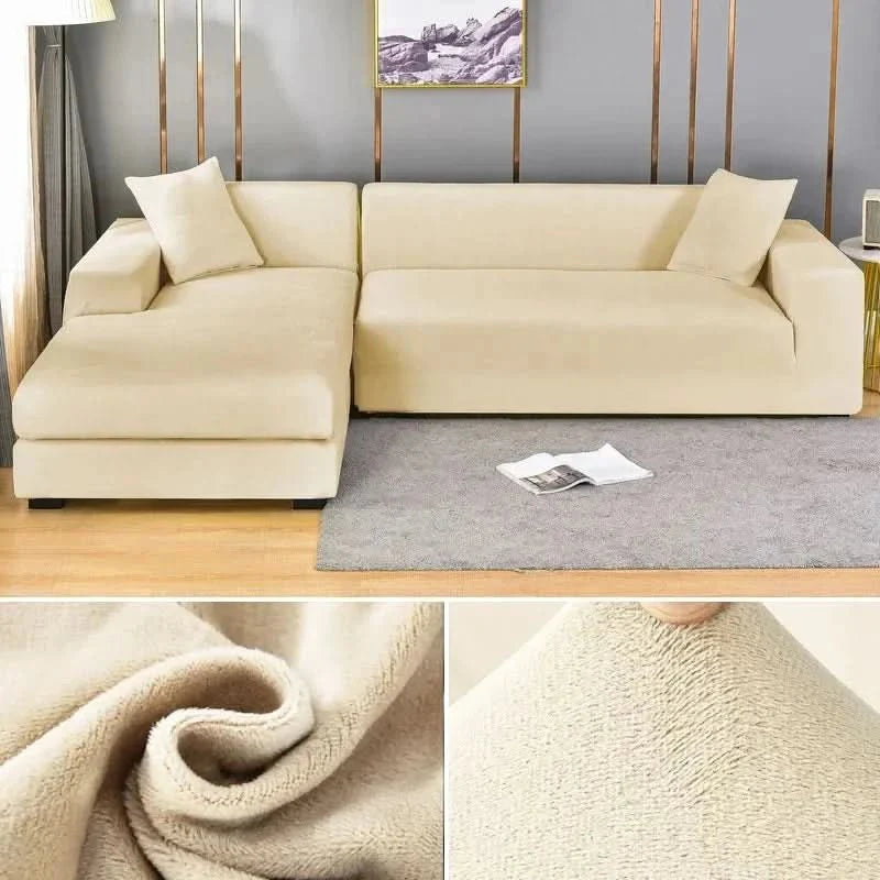 Sculpted Sofa Cover – Effortless Room Refresh
