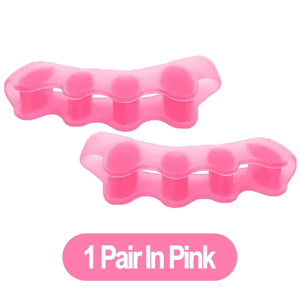 Toe Separators Doctor Recommended Correct Foot and Bunion Pain,Plantar Fasciitis Toe Straightener to Improve Functional Mobility