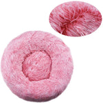 Cuccia rotonda per cani invernale calda, cesta in peluche per cani, cuccia lavabile per animali domestici per cani di taglia piccola, media e grande, divano per gatti