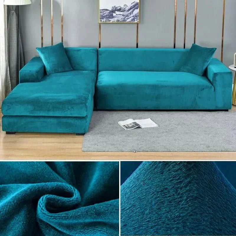 Sculpted Sofa Cover – Effortless Room Refresh