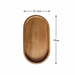 Tavă din lemn lucrată manual – Un element central impresionant pentru masă