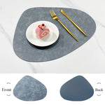Water Droplet Leather Placemat