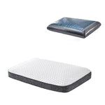 Gel Cooling Pillow with Bamboo Charcoal Memory Foam