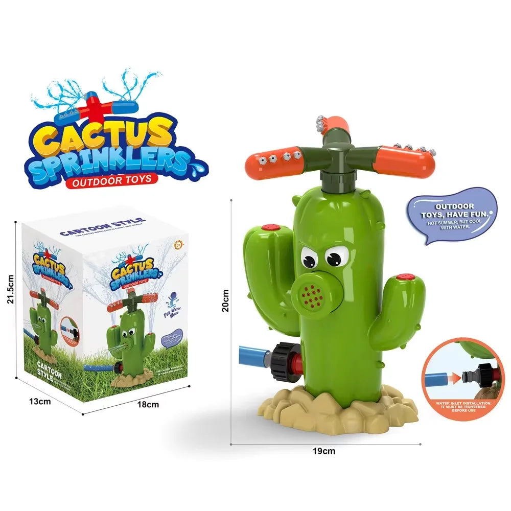 Wassersprühspielzeug Hydrant-Sprinkler für Outdoor-Garten, Sommerspielzeug für den Hof, Cartoon-Spritzsprinkler, Baby-Badespielzeug für Kinder  