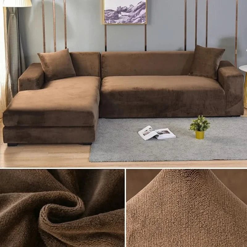 Sculpted Sofa Cover – Effortless Room Refresh