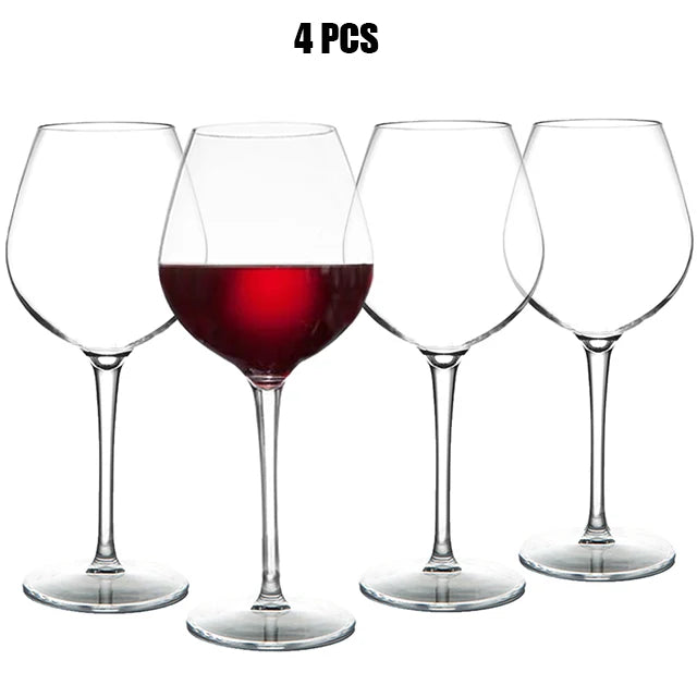Unbreakable Tritan Plastic Wine Glass Set - 2/4/6 Pack