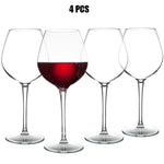 Unbreakable Tritan Plastic Wine Glass Set - 2/4/6 Pack