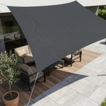 Sombrilla rectangular impermeable para comodidad en todo clima