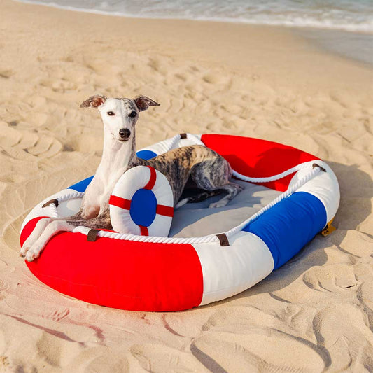 Summer Cooling Waterproof Boat-Shaped Pet Bed or Pillow – Chill Raft