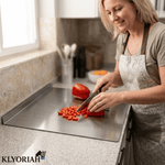 Stainless Steel Cutting Board For Sleek Prep